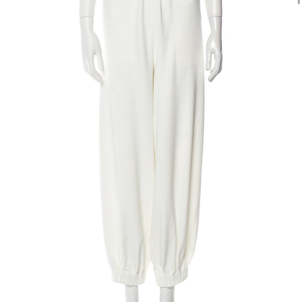 White Jogger Pants
